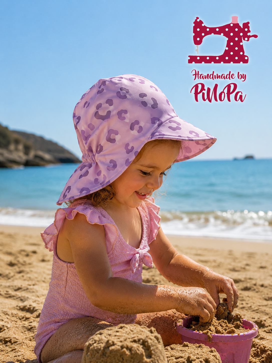 UV-Sonnenhut für Kinder – Stylischer Schutz an sonnigen Tagen – Bild 2