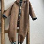 Wollwalk-Overall in Größe 86